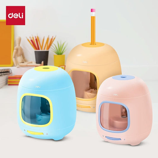 Automatic Electric Pencil Sharpener – High-Speed, Portable & Durable