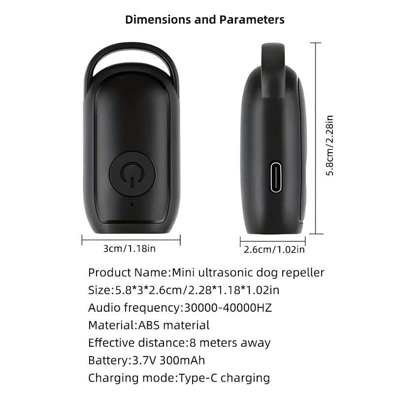 Portable Ultrasonic Dog Repeller