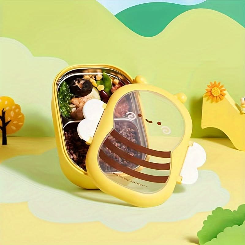 Bee Design Kids' Insulated Bento Box – Leak-Proof