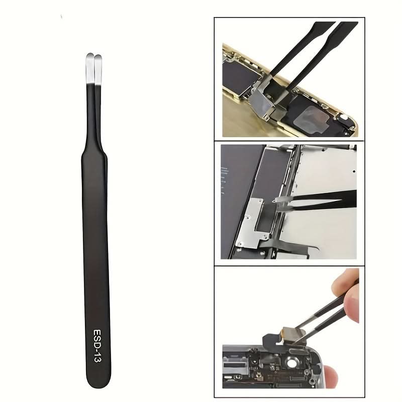 6-Piece Precision Tweezers Set for Phone Repair
