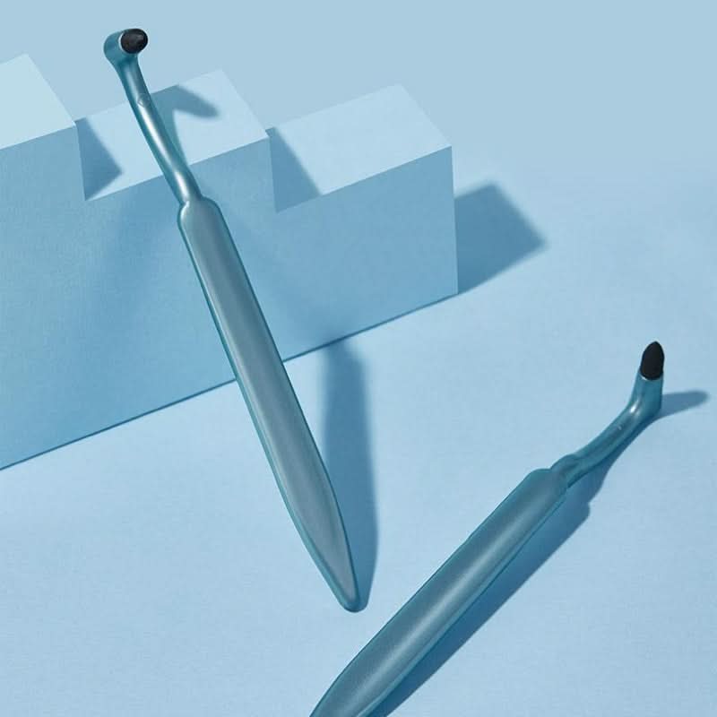 Ergonomic L-Shaped Tooth Stain Cleaning Brush