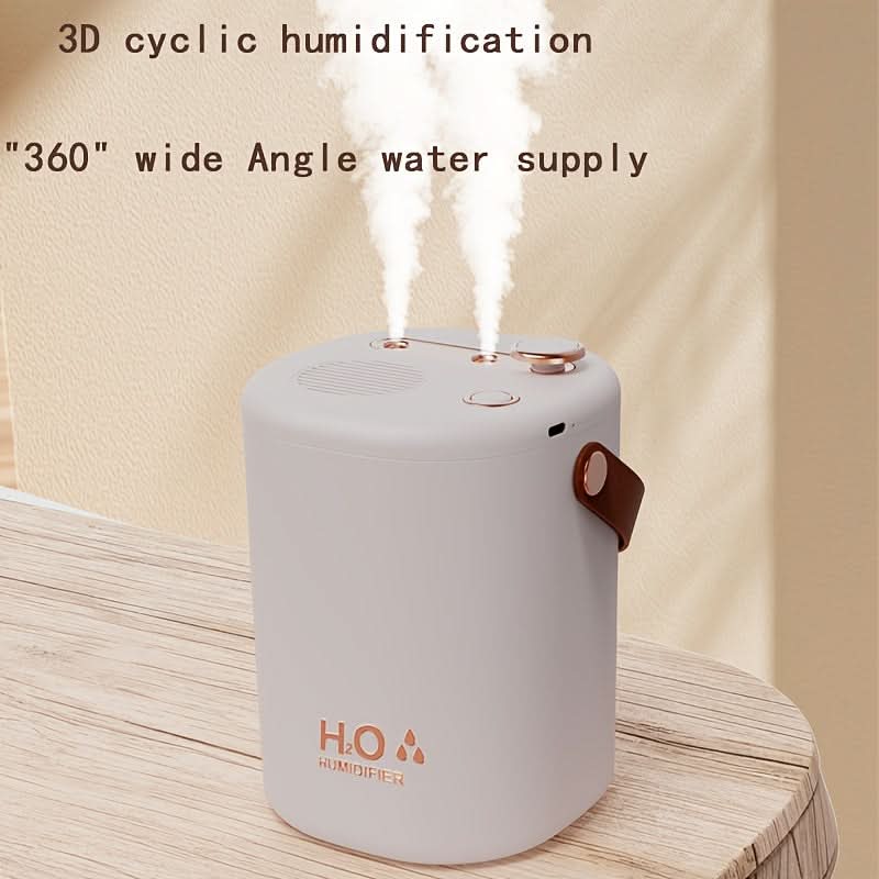 NEWDERY USB Dual-Spray Humidifier Nightlight