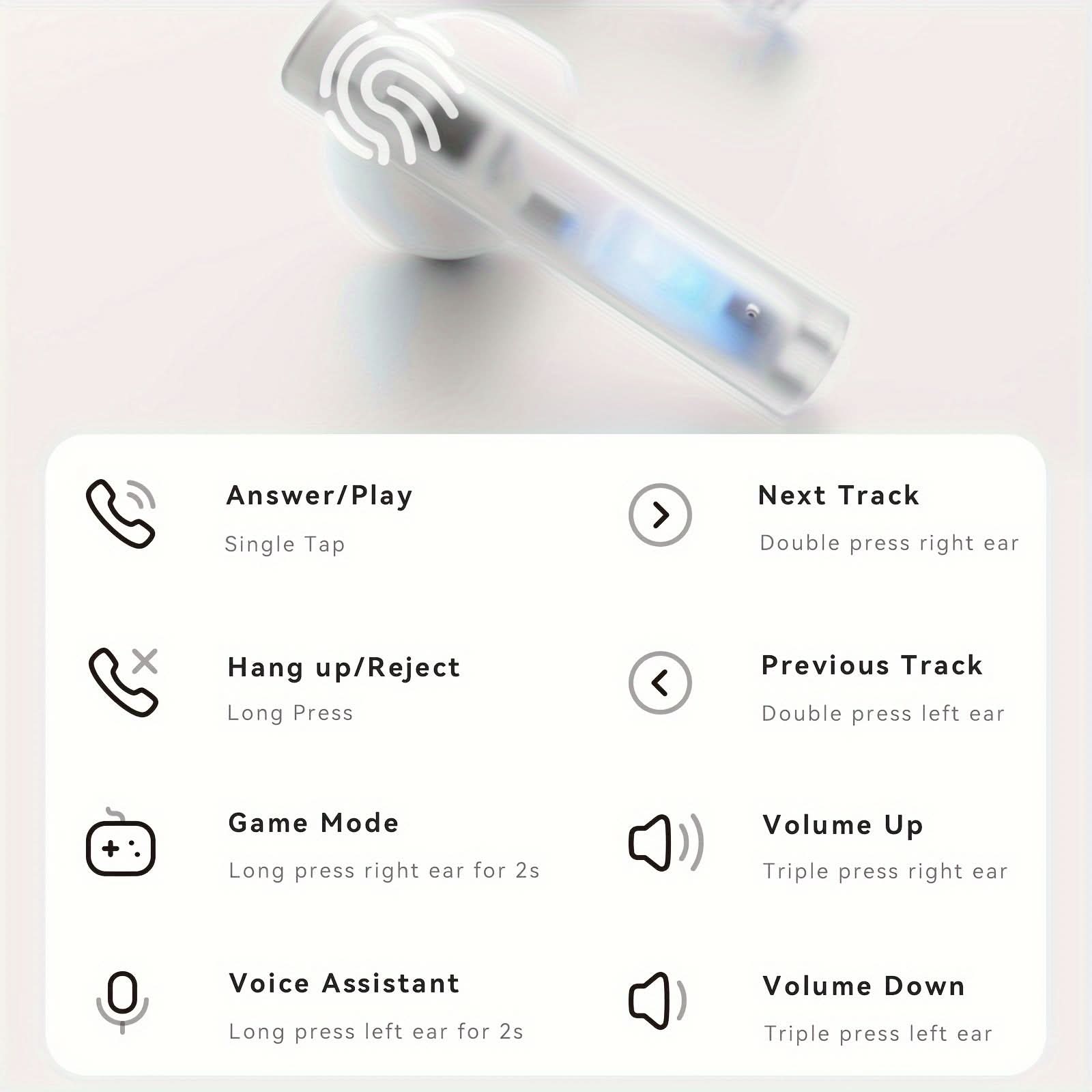 Glow-in-the-Dark Wireless Gaming Headset, Active Noise Cancellation