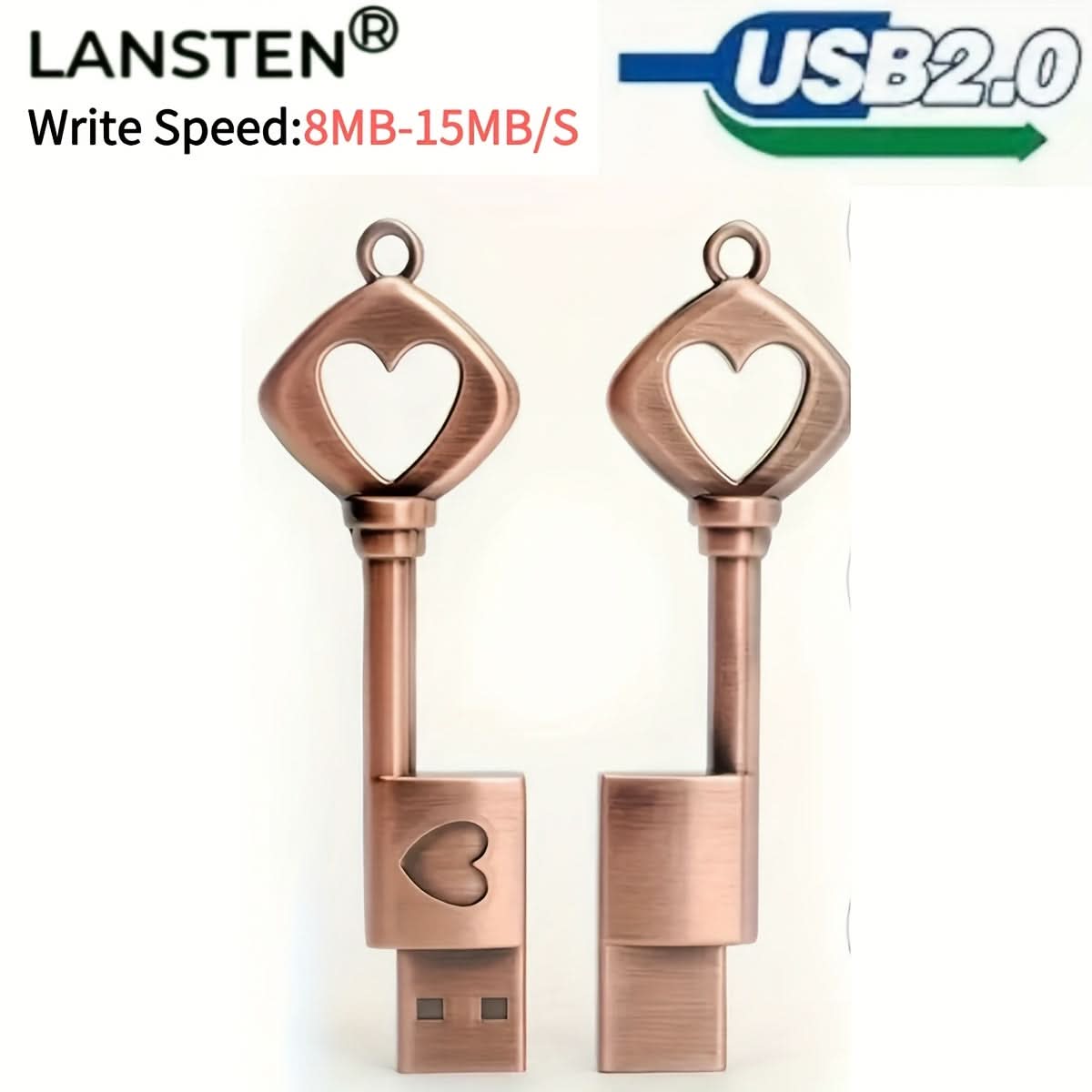 8GB High-Speed USB 2.0 Flash Drive