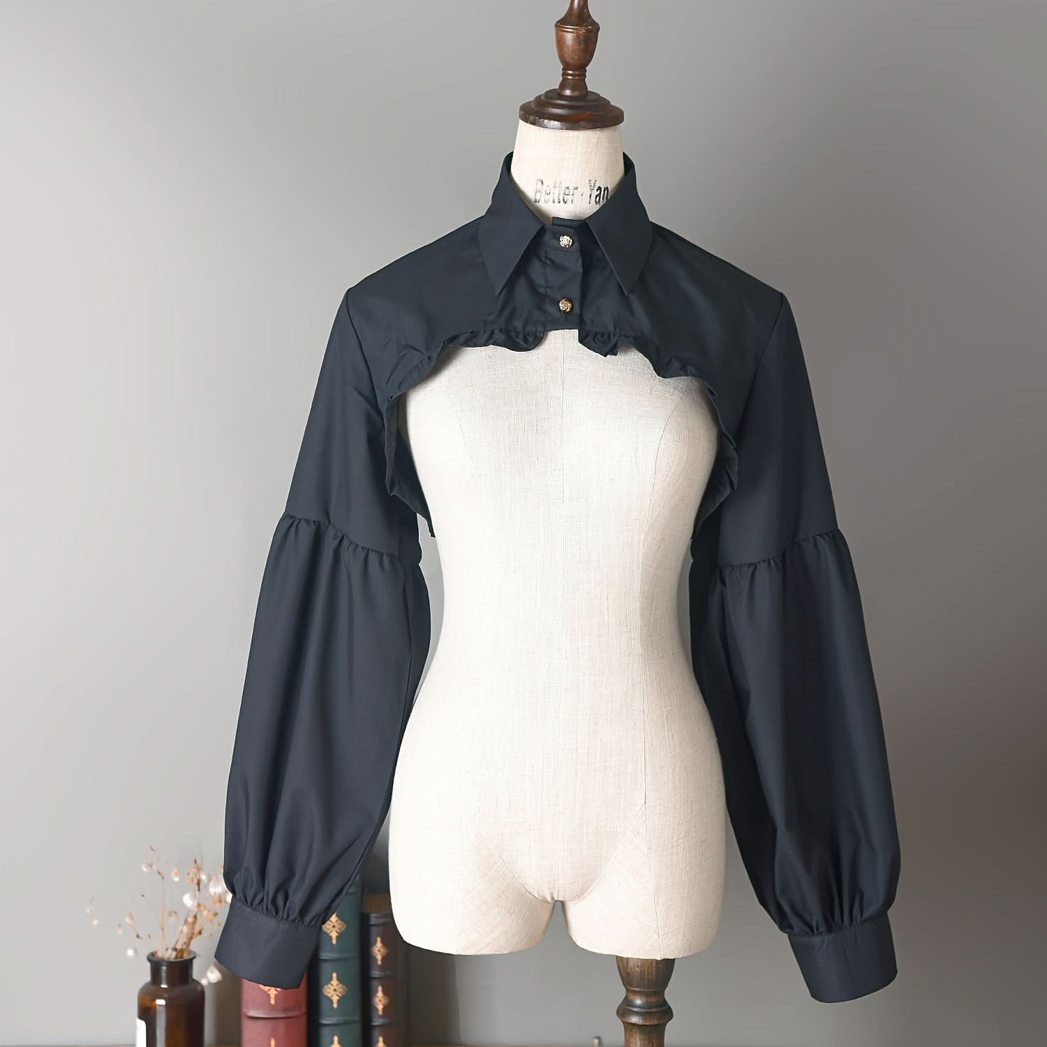 Detachable Faux Collar Shawl for Women
