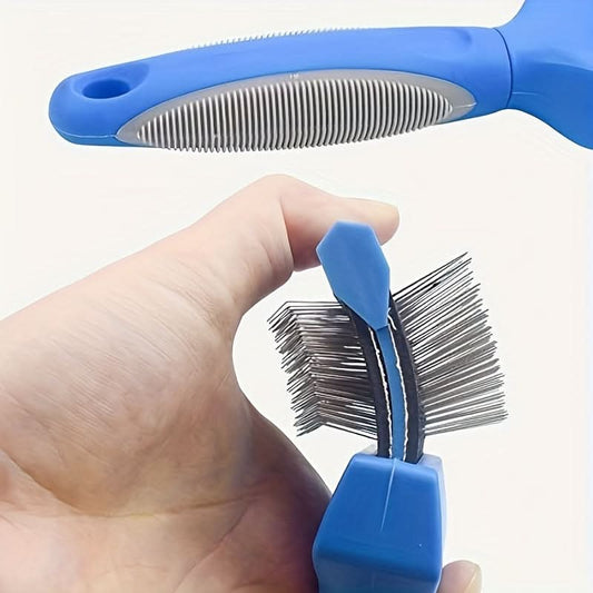 Double-Sided Dog Grooming Brush
