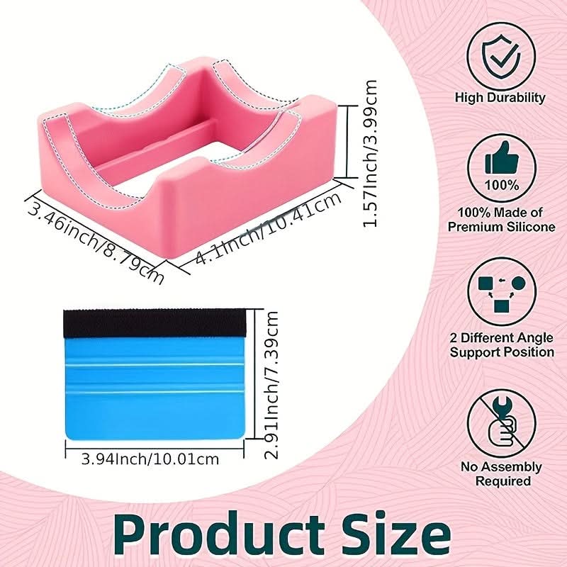 Magnetic Nail Display Holder - Reusable Putty for Nail Art