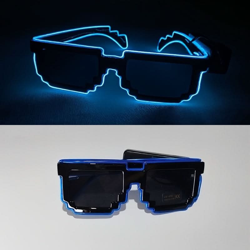 LED Light Up Party Glasses for Women & Men - Carnival, Festival, Nightlife
