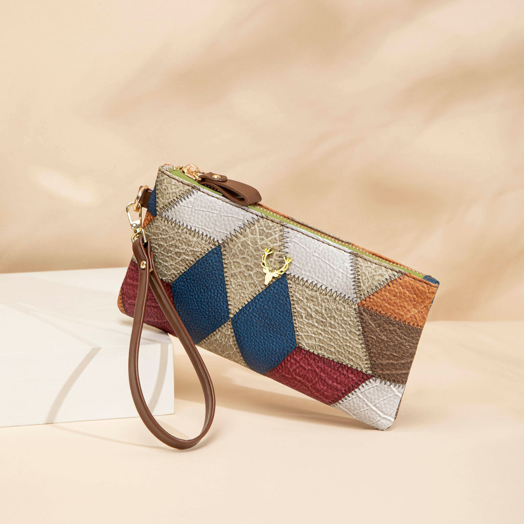 Trendy Ethnic Small Phone Purse Wallet – Ultra-Stylish Mobile Carrier with Wristlet
