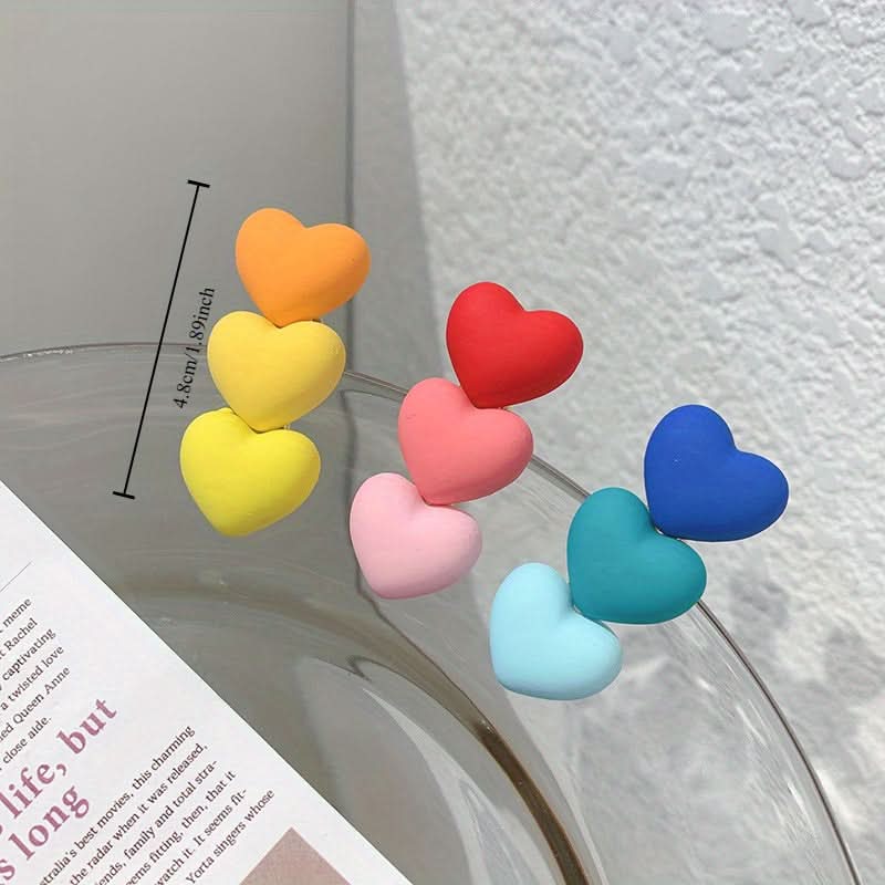 6-Pack Y2K Dopamine Hairpins – Trendy Girls' Hair Accessories