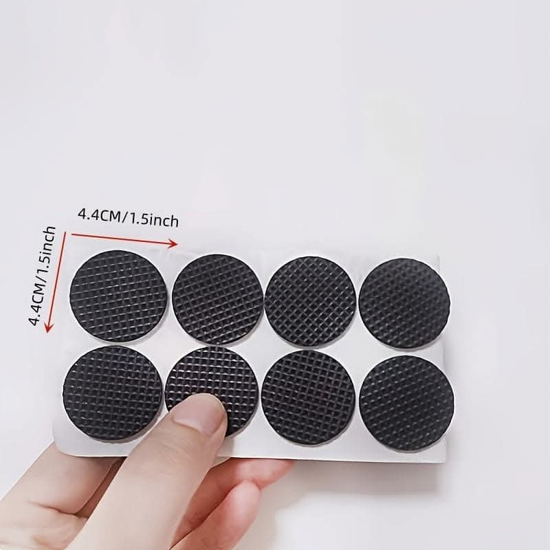 12-Pack Anti-Slip Furniture Mats for Chairs & Tables
