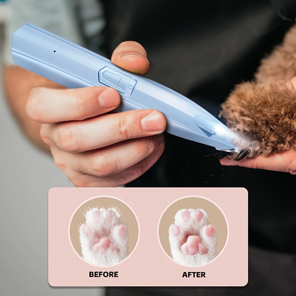 Cordless Pet Hair Clipper with Light