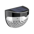 Solar LED Fence Lights Waterproof Outdoor Wall Lamps - 4-pieces