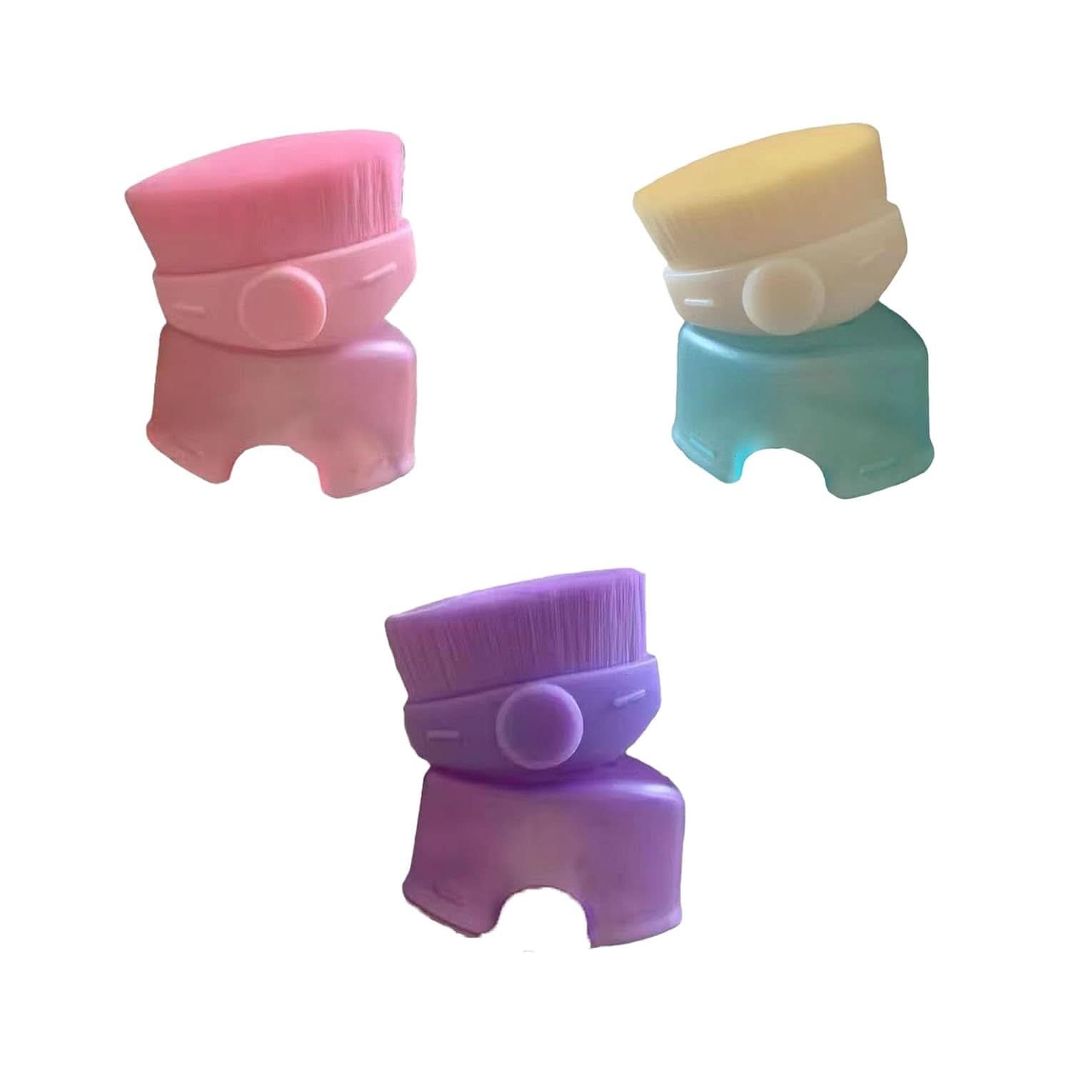 3pcs Sunscreen & Makeup Brush Set