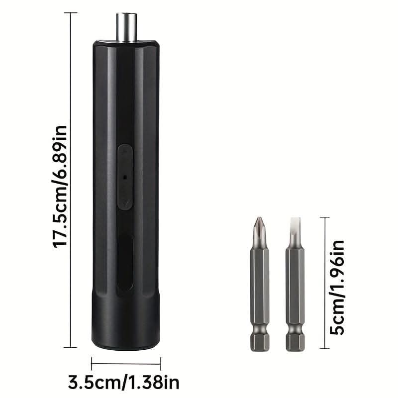 Cordless Electric Screwdriver 3.6V - USB Powered Mini Tool for Home Repairs