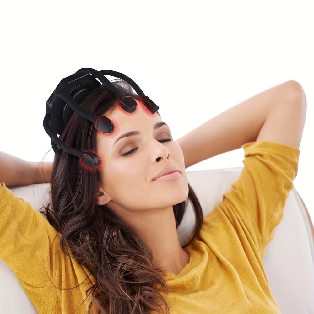 Cordless Electric Scalp Massager – 360° Portable Relaxation Tool