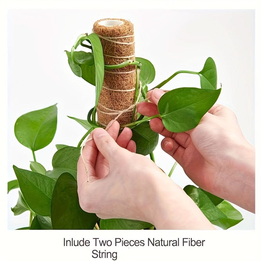 Stackable Wooden Moss Pole for Climbing Plants