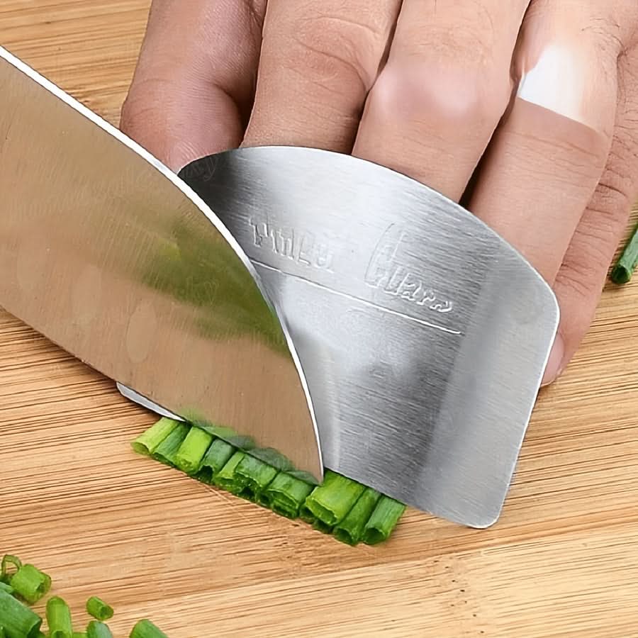Stainless Steel Vegetable Slicer with Hand Guard