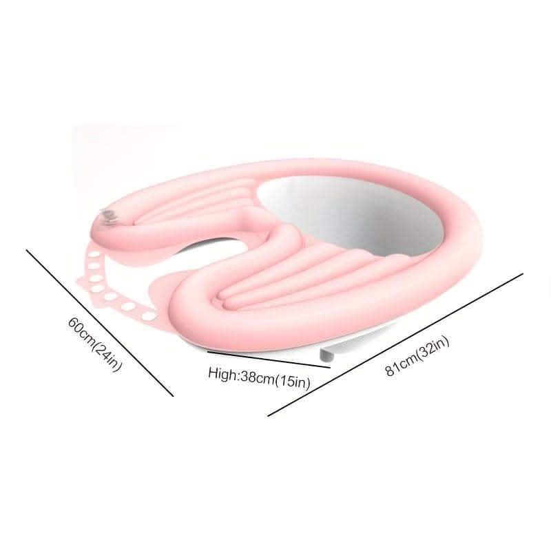 3-Piece Upward Shampoo Basin Set for Adults