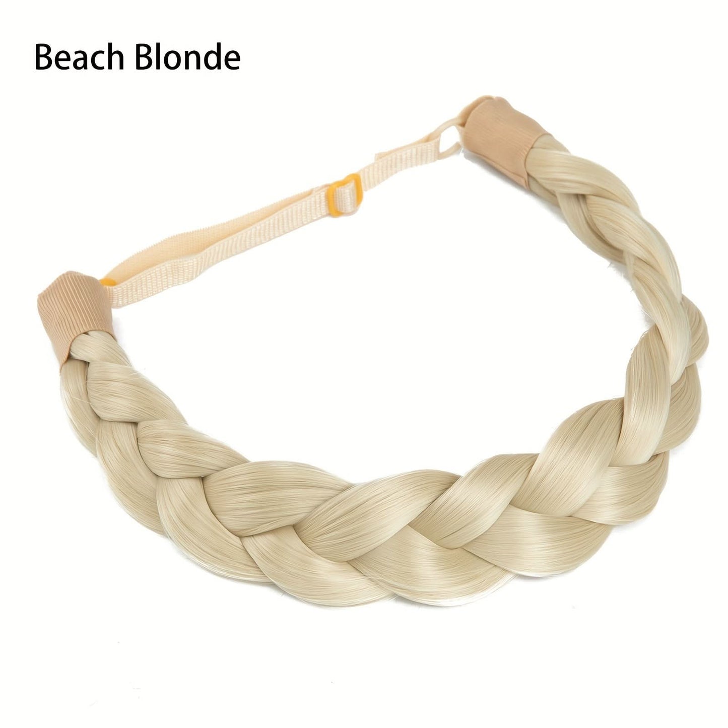 Stylish Adjustable Braided Headband for Women