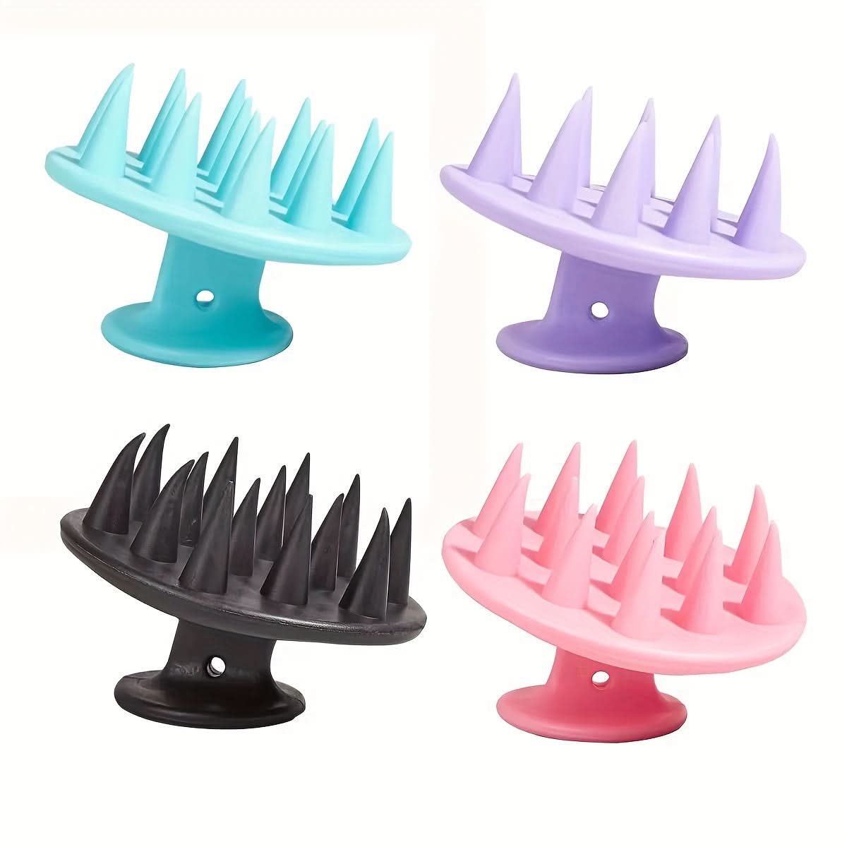 Soft Touch Silicone Scalp Massager Brush