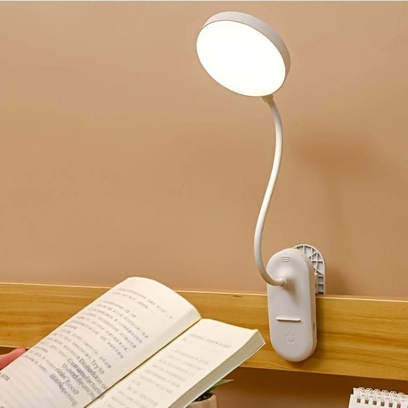 Dimmable USB Rechargeable Clip-On LED Desk Lamp