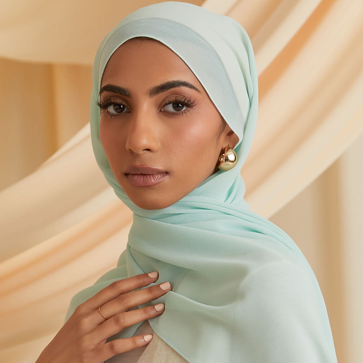 Elegant Women's Chiffon Scarf Shawl Wrap