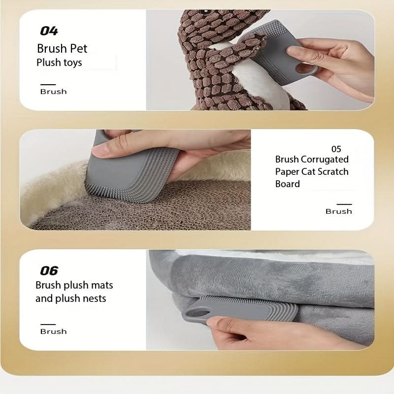 Silicone Pet Hair Remover Brush Tool