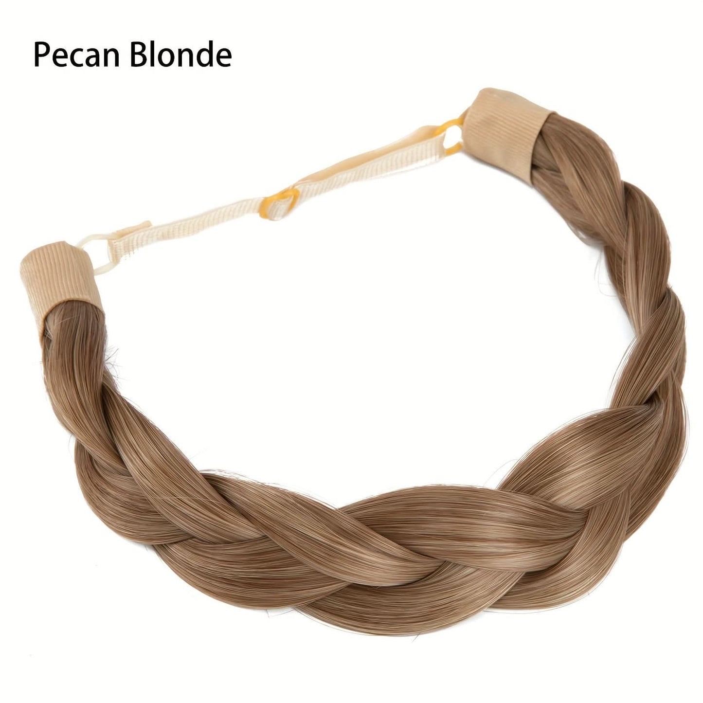 Stylish Adjustable Braided Headband for Women