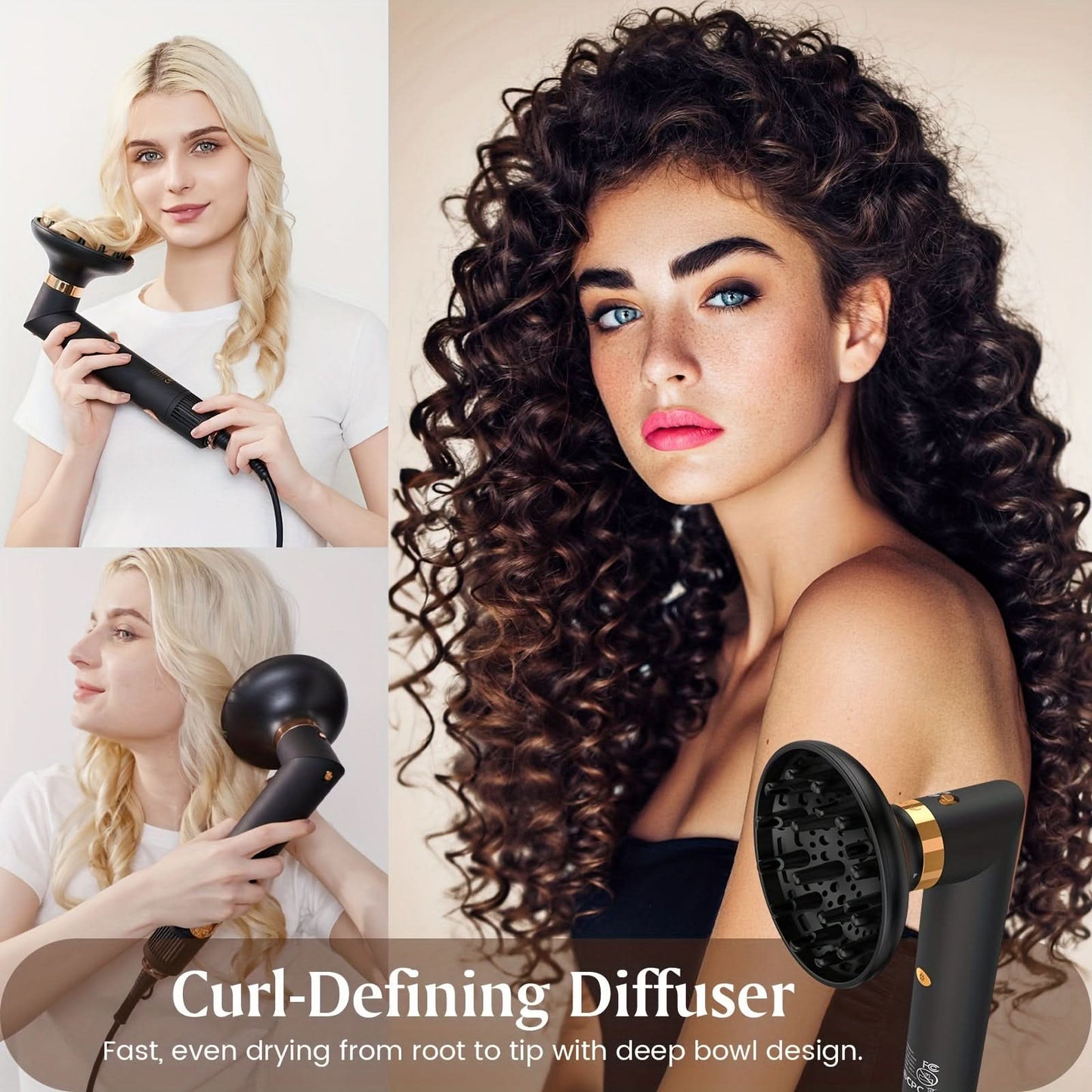 5-in-1 Professional Hot Air Brush Set