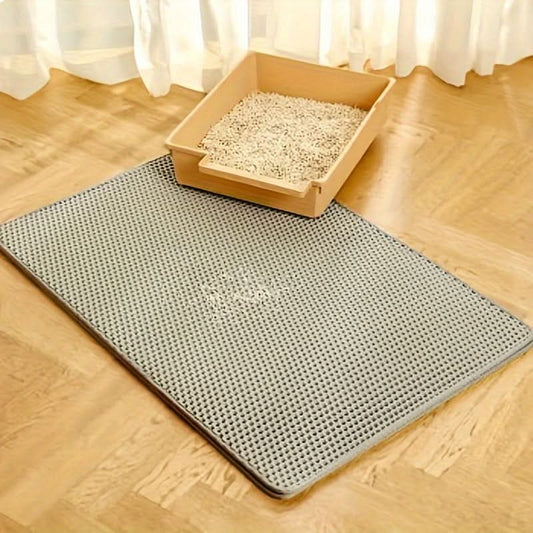 Extra-Large Double-Layer Cat Litter Mat