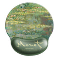Oil Painting Water Lily Mouse Pad with Wrist Support