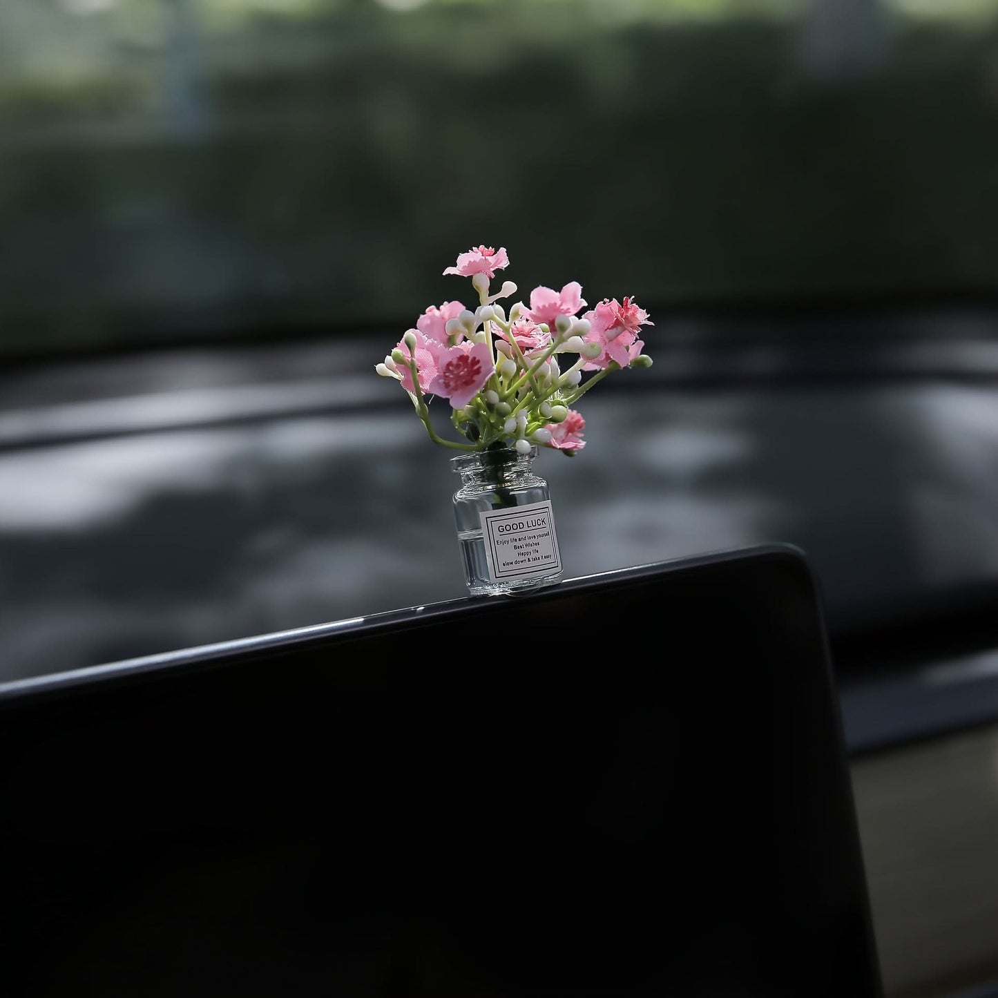 Miniature Glass Flower Pot – Elegant Tabletop Décor