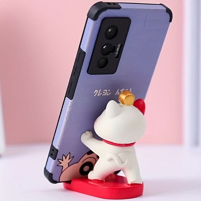 2pcs Cute Cat Mobile Phone Stand, Portable Resin Holder