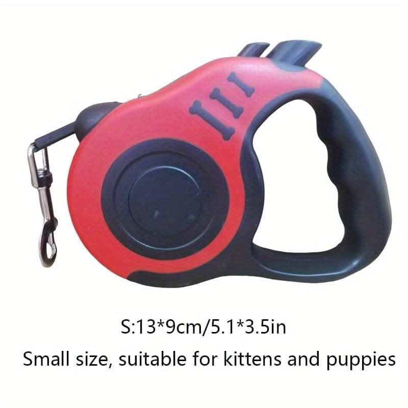 Heavy-Duty Retractable Dog Leash with Handle