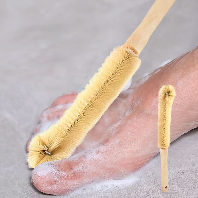 Long-Handled Easy-Grip Toe Cleaner Brush