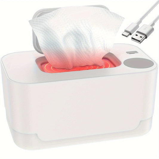2pcs Portable USB Diaper Wipe Warmer