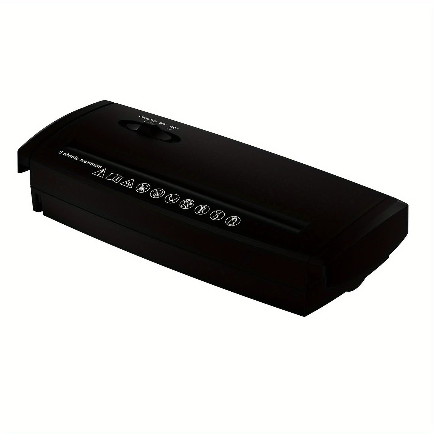 5-Sheet Electric Paper Shredder for Home