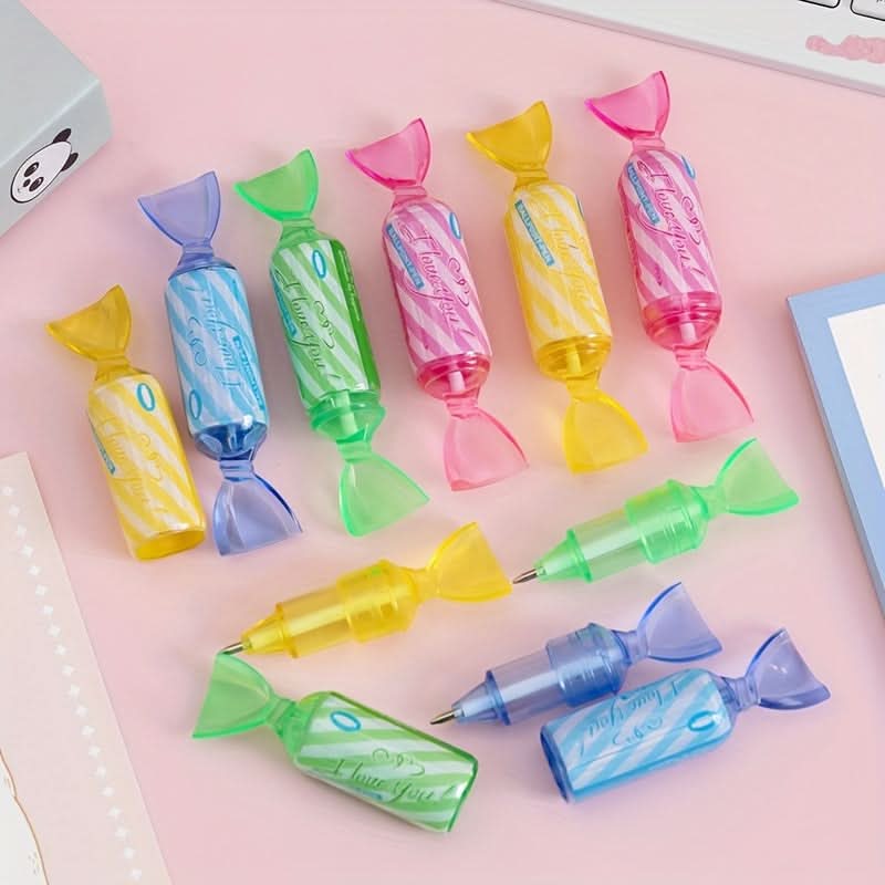 5-Pack Candy-Shaped Ballpoint Pens – Medium Point