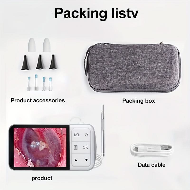 Wireless Visual Ear Cleaner with Camera and Light
