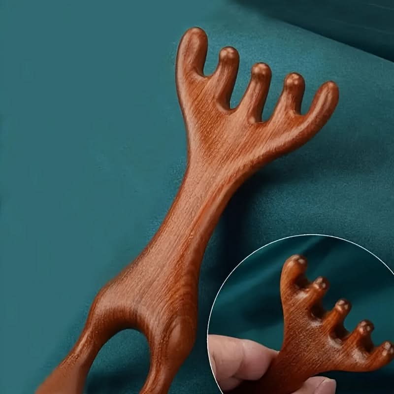 Deer Antler Myofascial Massage Tool for Tension Relief