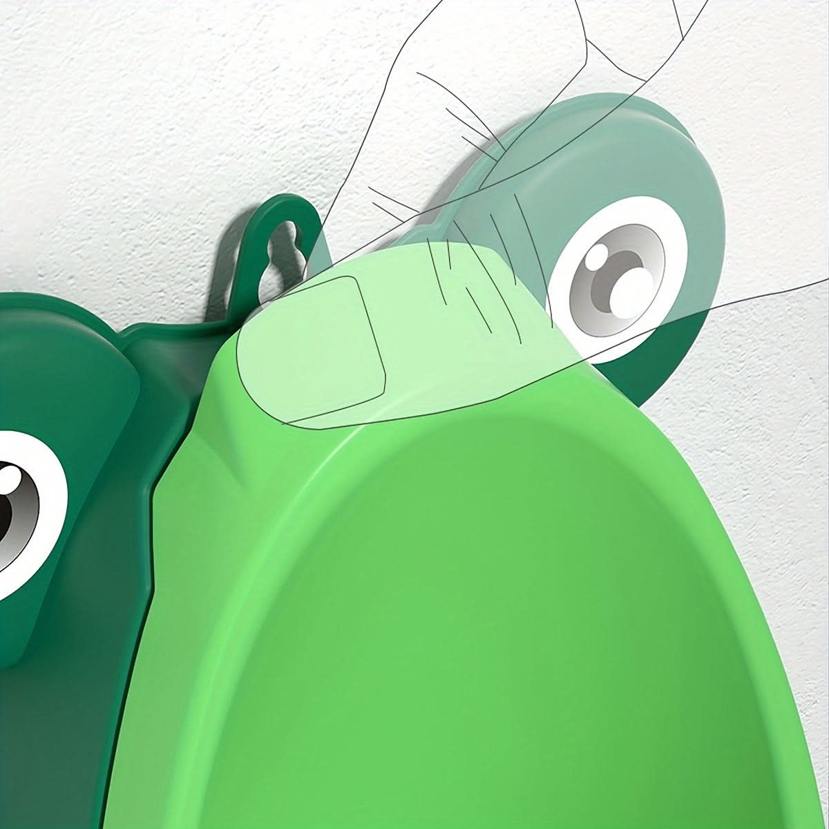 Hanging Frog Urinal for Boys, Potty Training Aid