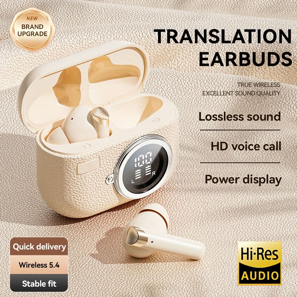 2025 Over-Ear Headphones with Real-Time Translation