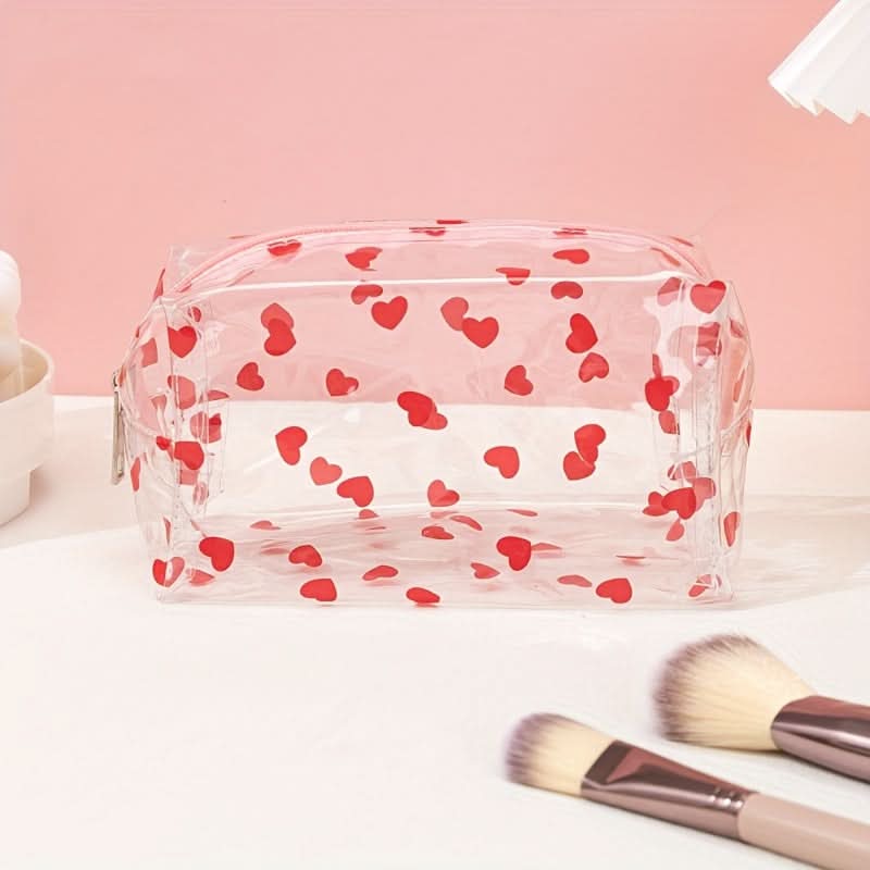 Pack of 6 pcs Waterproof Clear Cosmetic Bag Set