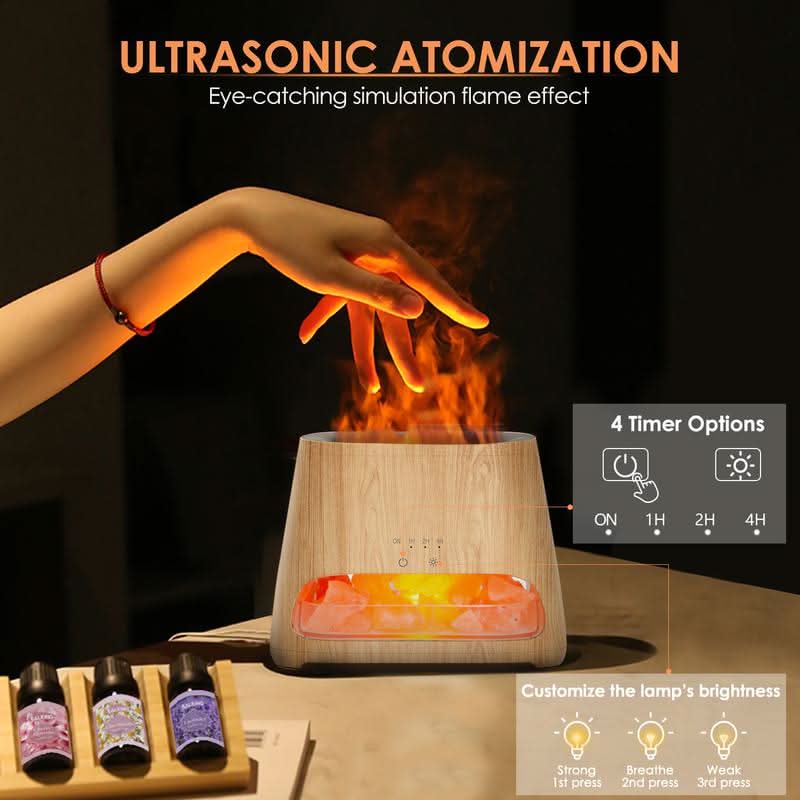 2-in-1 Air Purifier & Humidifier with Essential Oil Diffuser