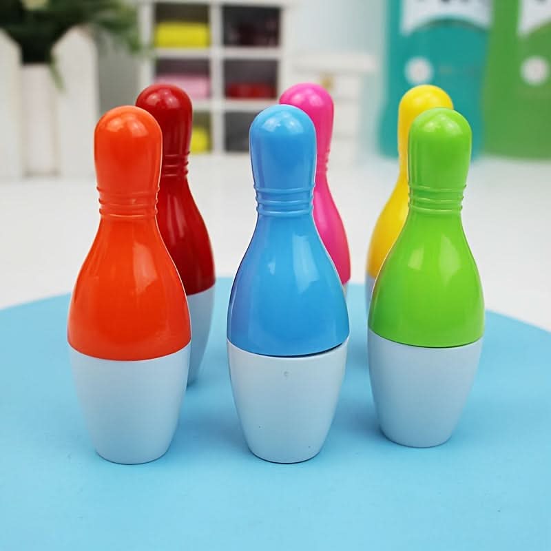 6-Pack Bowling Pin Retractable Ballpoint Pens – Medium Point