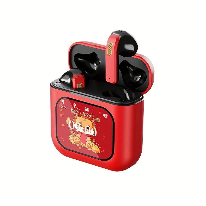 True Wireless Earbuds with Smart Touch Screen