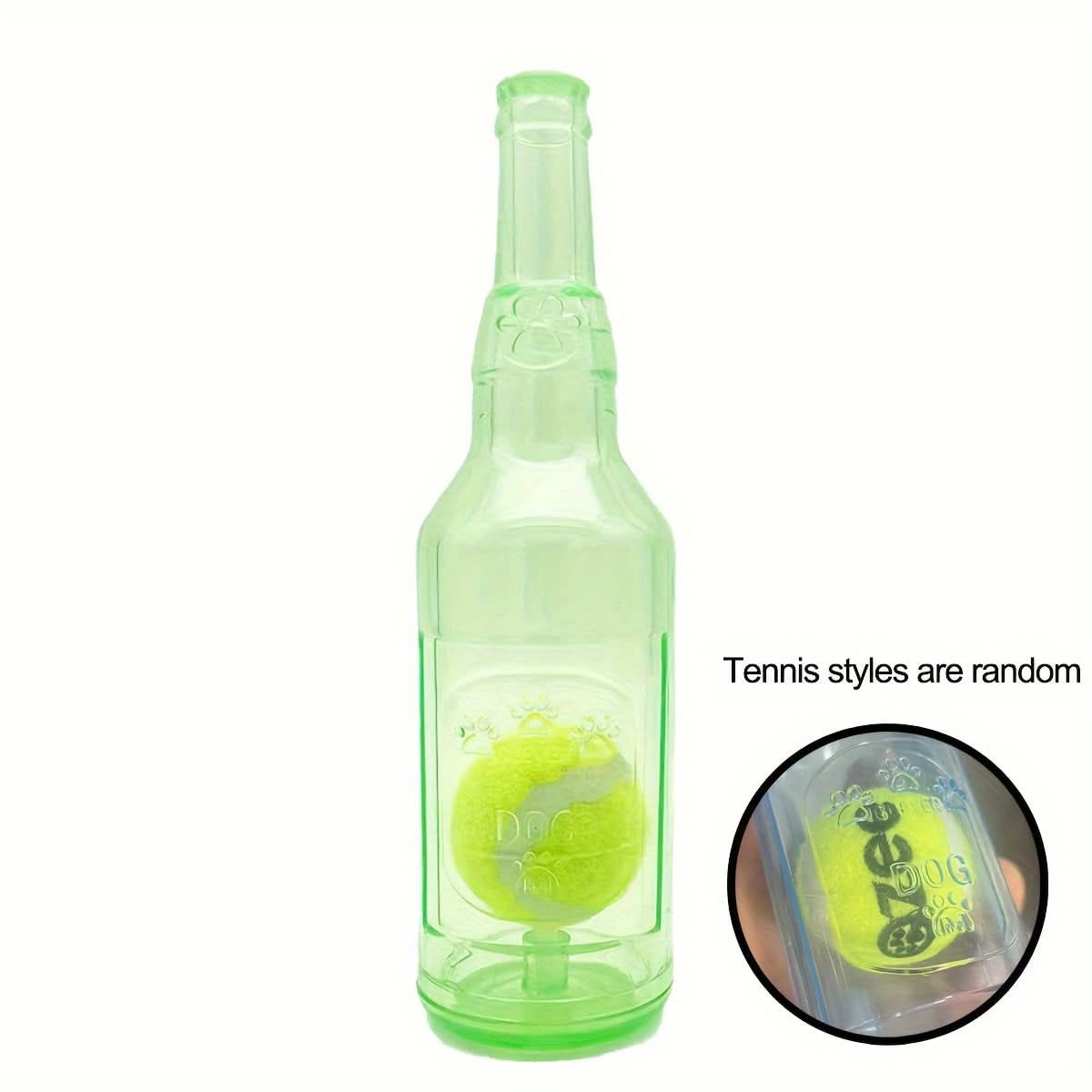 Floating Squeaky Tennis Ball Toy – Durable, All-Breed Dog Fun