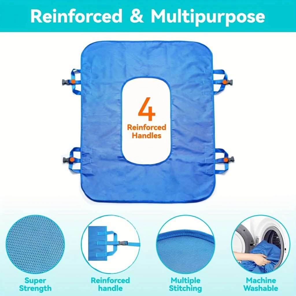 Premium Reusable Bedside Transfer Pad - Durable, Comfortable
