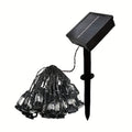 Solar-Powered Antique Lantern Fairy Lights, 6.3 meters